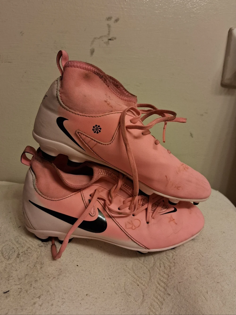 Nike pink gradient